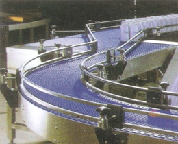 Banda transportadora de malla metálica resistente